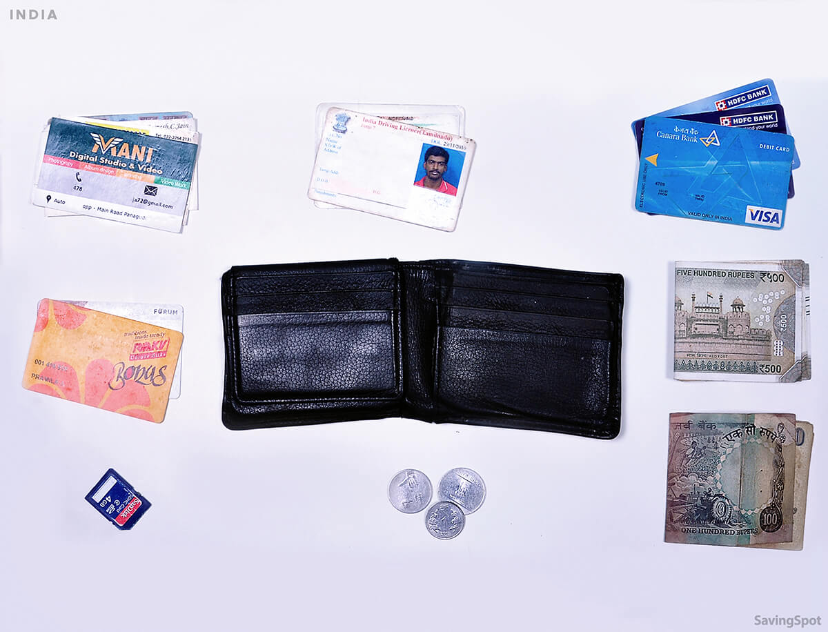 What's In Your Wallet Indian Participant Contents